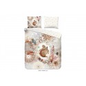 Parure de lit 140x200 / 220 cm flanel HIP nr.30485 sand
