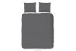 Parure de lit 140x200 / 220 cm HIP Coton-satin grey