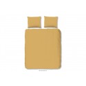 Parure de lit 140x200 / 220 cm HIP Coton-satin ocre