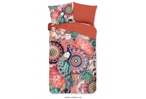 Parure de lit 140x200 / 220 cm HIP Coton-satin no.30362 multi