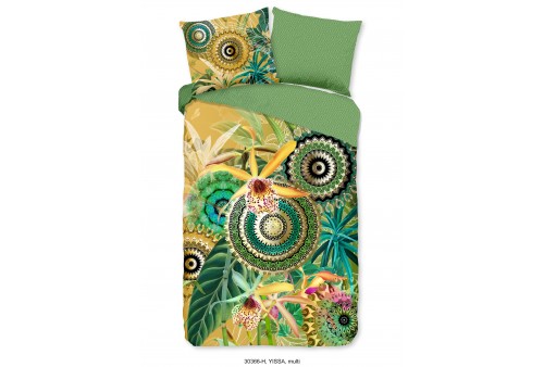 Parure de lit 140x200 / 220 cm HIP Coton-satin no.30366 multi