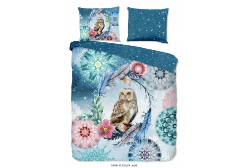 Parure de lit 140x200 / 220 cm HIP Coton-satin no.30480 multi