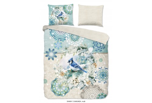 Parure de lit 140x200 / 220 cm flanel HIP nr.30488 multi