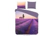 Parure de lit 140x200 / 220 cm microfiber no.2495purple