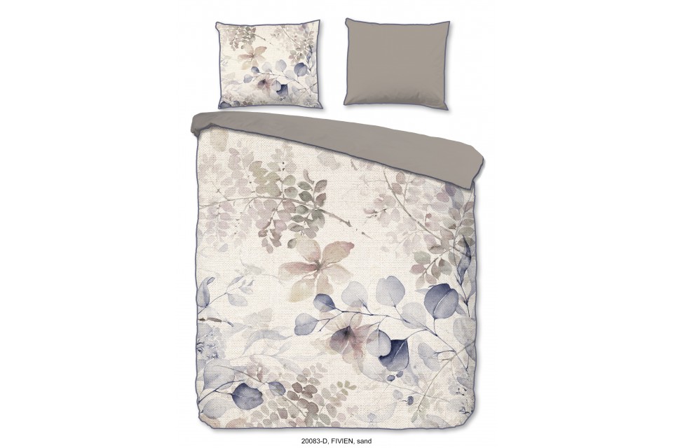 Parure de lit 200x200 / 220 cm Descanso Bio no.20083 sand