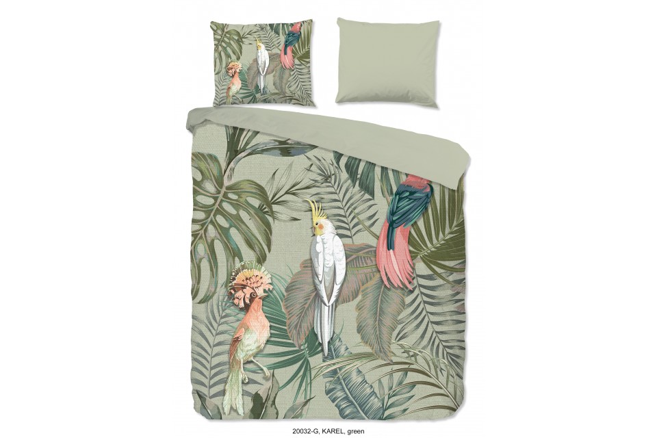 Parure de lit 200x200 / 220 cm Good Morning no.20032 green
