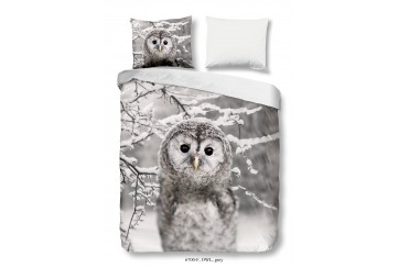 Parure de lit 200x200 / 220 cm flanel Good Morning no.6700 grey