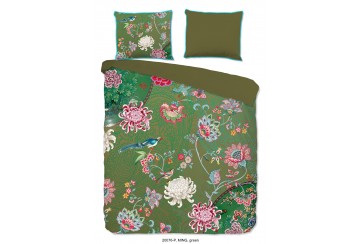 Parure de lit 200x200 / 220 cm Happiness no.20076 green