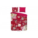 Parure de lit 200x200 / 220 cm Happiness no.20076 red