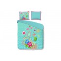 Parure de lit 200x200 / 220 cm Happiness Coton-percal no.8069