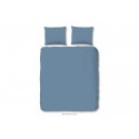 Parure de lit 200x220 compatible 200x200 cm HIP Coton-satin ice blue