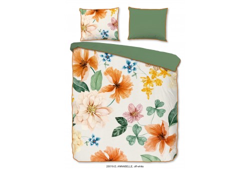 Parure de lit 200x200 / 220 cm Descanso Bio no.20018 offwhite