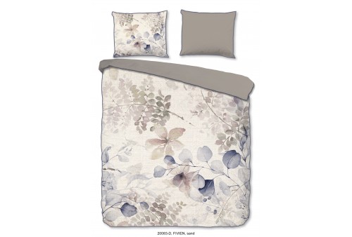 Parure de lit 200x200 / 220 cm Descanso Bio no.20083 sand