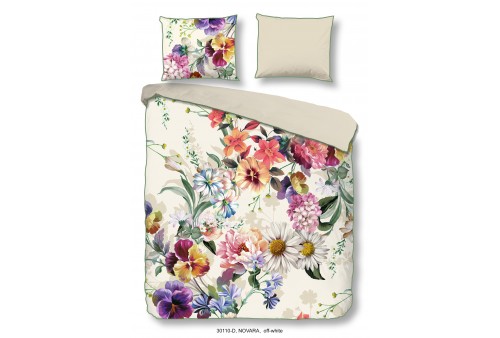 Parure de lit 200x200 / 220 cm Descanso Bio no.30110 off-white