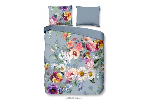 Parure de lit 200x200 / 220 cm Descanso Bio no.30110 grey