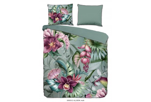 Parure de lit 200x200 / 220 cm Descanso Bio no.30503 multi