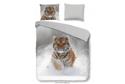 Parure de lit 200x200 / 220 cm flanel Good Morning no.2424 grey