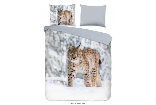 Parure de lit 200x200 / 220 cm flanel Good Morning no.30531 grey