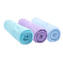 Housse matelas à langer 50x70 50x75 Éponge Coton (Lot de 3 multi)