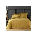 Housse de couette 220x240 Satin de Coton Bronze