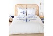 Parure de lit coton bio Resort 220 x 240 cm