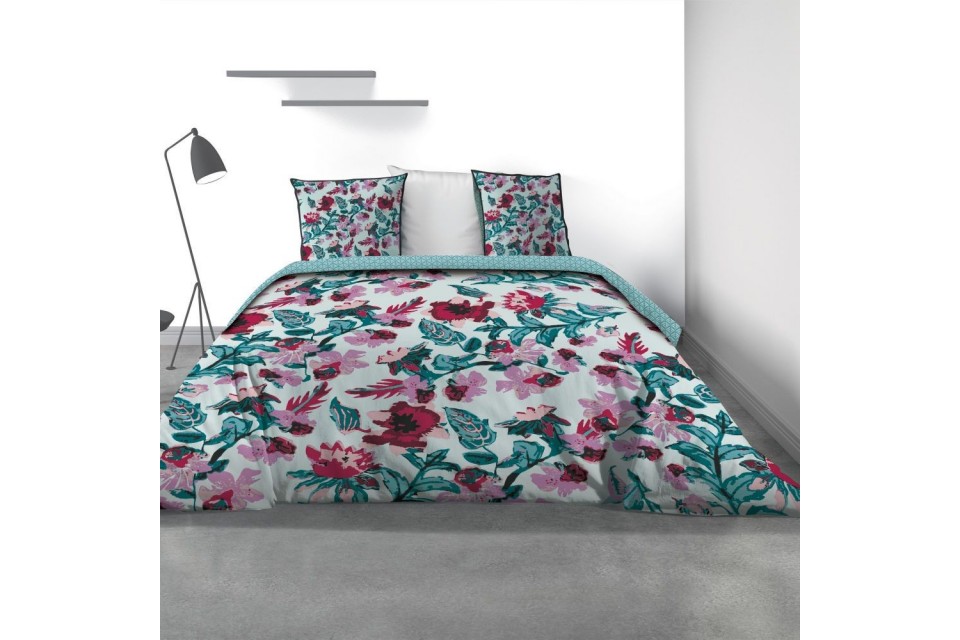 Parure de lit coton Mazako 240 x 260 cm