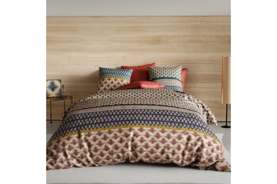 Parure de lit 220x240 cm Percale de Coton Manille