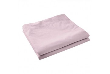 Drap plat 240x300 Satin de Coton Tourterelle