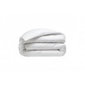 Housse de couette Percale de Coton Blanc, Taille - 220 x 240 cm