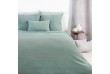 Housse de couette 140x200 + taie d'oreiller 63x63 Amande