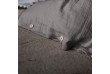Housse de couette 140x200 Gaze de Coton Granit