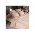 Housse de couette 140x200 Gaze de Coton Guimauve