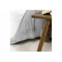 Housse de couette 200x200 Flanelle de Coton Brume