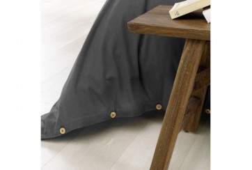 Housse de couette 200x200 Flanelle de Coton Orage