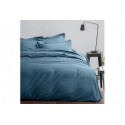 Housse de couette 220x240 + 2 taies d'oreiller - Satin de Coton - Horizon