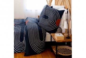 Housse de couette 220x240 + 2 taies d'oreiller Cuts