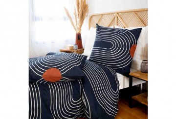 Housse de couette 220x240 + 2 taies d'oreiller Cuts