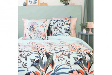 Housse de couette 240x260 + 2 taies d'oreiller 63x63 Bio Paya