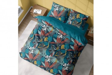 Housse de couette 240x260 + 2 taies d'oreiller 63x63 Parade