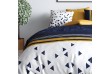 Housse de couette 240x260 cm + 2 taies d'oreiller Bandol