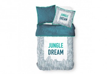 Parure de couette coton Jungle Dream : Taille - 240 x 260 cm