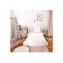 Housse de couette 140x200 + 1 taie d oreiller 63x63 Liberty