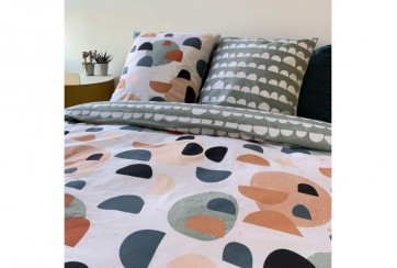 Parure de lit  avec taie d oreiller Pontino  240 x 260 cm