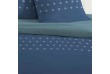 Parure de lit housse de couette Ming Dark Blue 240 x 260 cm