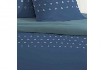 Parure de lit housse de couette Ming Dark Blue  240 x 260 cm
