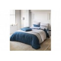 Parure de lit housse de couette Steven Ocean Blue 240 x 260 cm