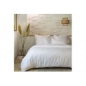Parure de lit housse de couette Blanc : Taille - 220 x 240 cm