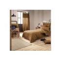 Housse de couette 140x200 Gaze de Coton Camel