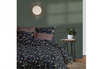 Parure de lit 240x260 Coton Phytea Caviar