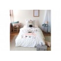 Parure de lit 140x200 cm  Coton Princesse